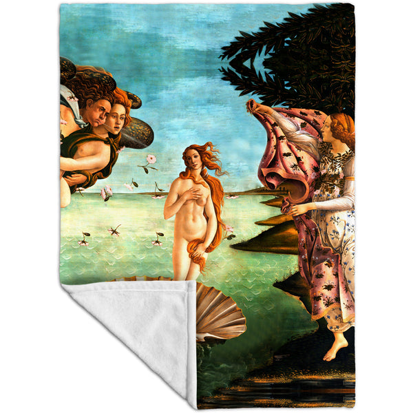 Sandro Botticelli - "The Birth of Venus" (1486) Velveteen (MicroFleece)