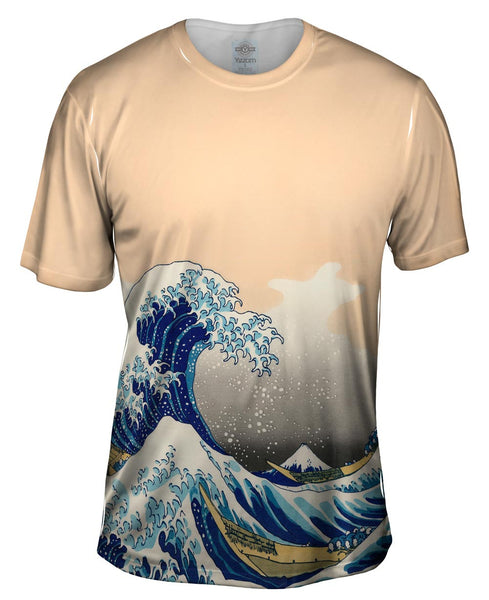 Katsushika Hokusai - "The Great Wave Off Kanagawa" ( 1830-1833) Mens T-Shirt