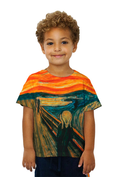 Kids Edvard Munch - "The Scream" (1895) Kids T-Shirt