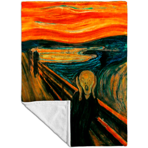 Edvard Munch - "The Scream" (1895) Velveteen (MicroFleece)