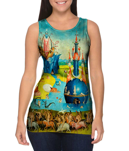 Hieronymus Bosch "The Garden of Earthly Delights" 01 Womens Tank Top
