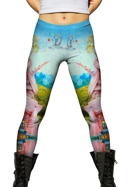Hieronymus Bosch "The Garden of Earthly Delights" 02 Womens Leggings