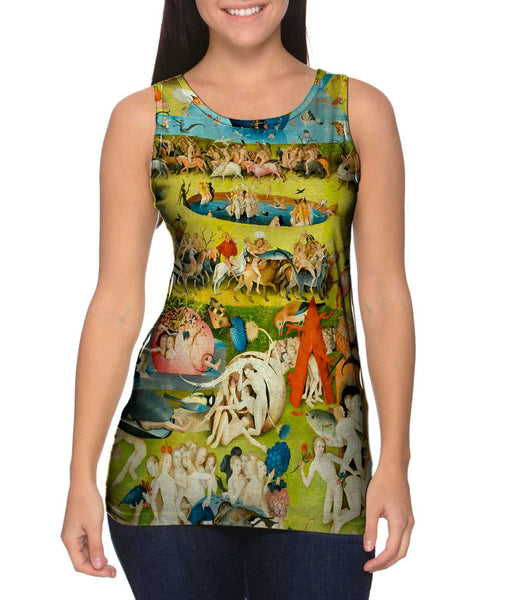 Hieronymus Bosch "The Garden of Earthly Delights" 05 Womens Tank Top