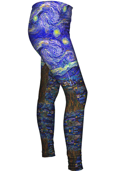 Vincent van Gogh - "The Starry Night" Womens Leggings