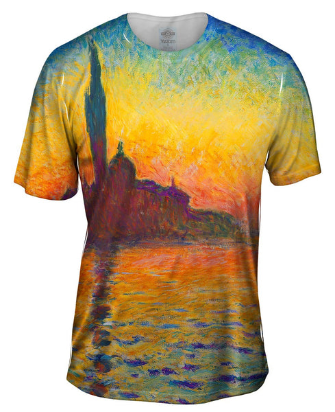 Claude Monet - "Venice Twilight" Mens T-Shirt