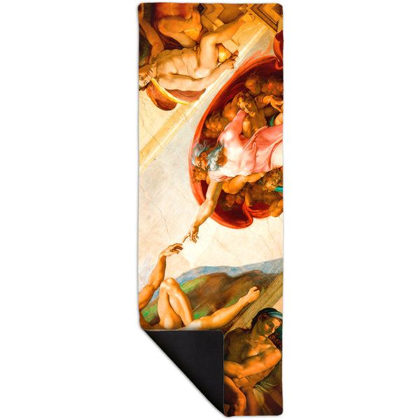 Michelangelo - "Creation of Adam" 001 Yoga Mat