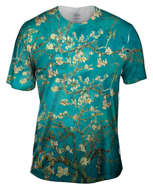 Van Gogh - "Blossoming Almond Tree" (1890) Mens T-Shirt