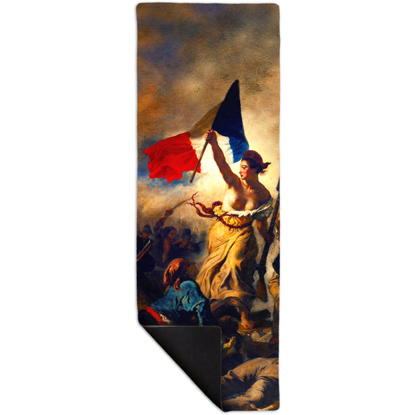 Eugene Delacroix - "La Liberte guidant le peuple (Liberty Leading the People)" Yoga Mat