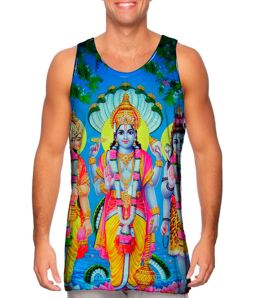 India - "Hindu Gods and Goddesses" Mens Tank Top