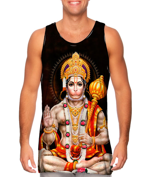 India - "Vishnu God" Mens Tank Top