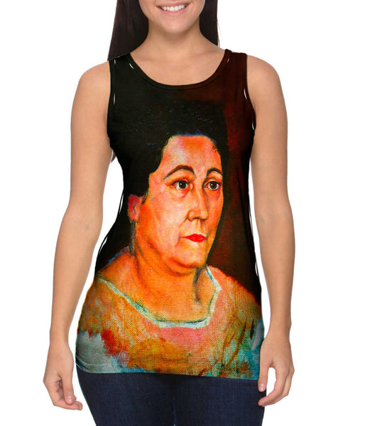 Salvador Dali - "Portrait of the Artists Mother" (1920) Womens Tank Top