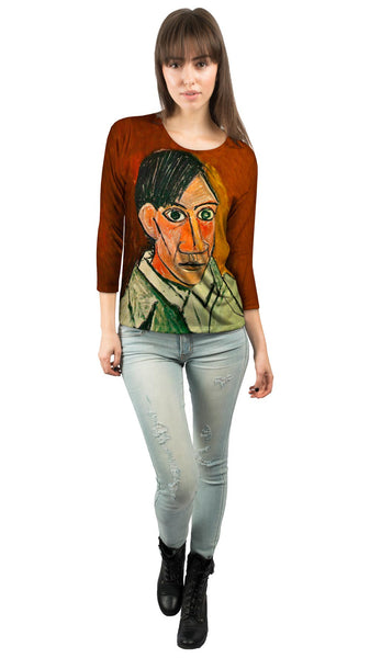 Pablo Picasso - "Self Portrait" (1907) Womens 3/4 Sleeve