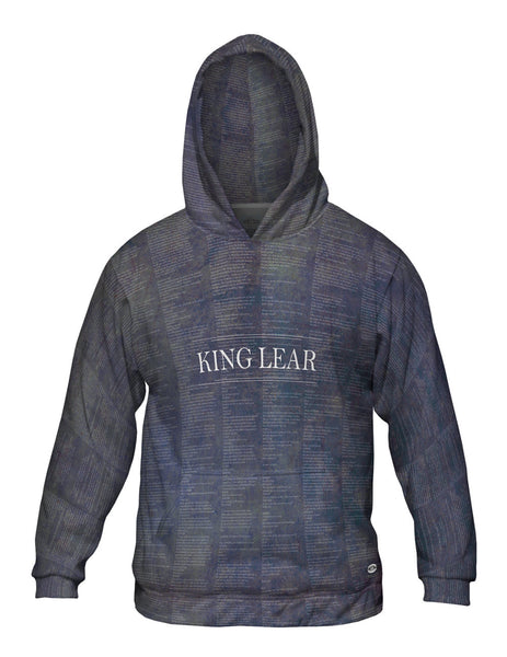 William Shakespeare Literature - "King Lear" (1606) Mens Hoodie Sweater