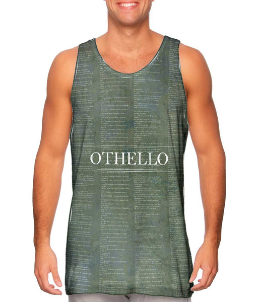 William Shakespeare Literature - "Othello" (1603) Mens Tank Top