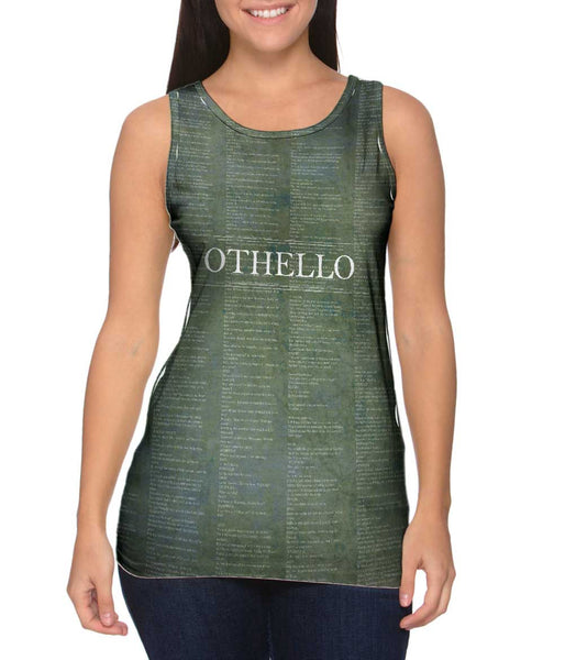 William Shakespeare Literature - "Othello" (1603) Womens Tank Top