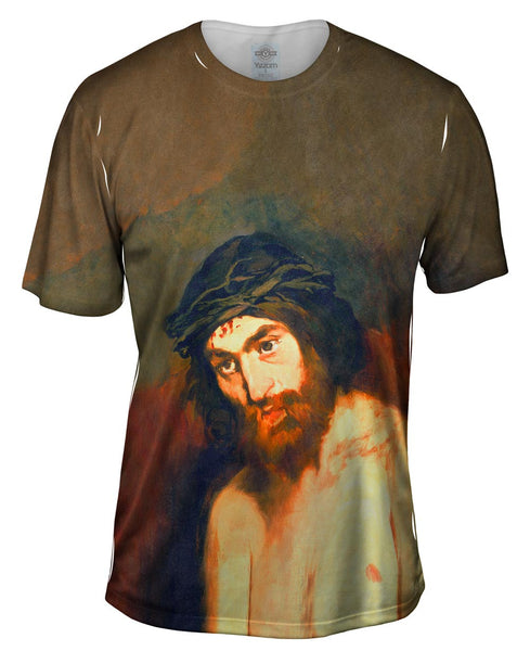 Edouard Manet - "Head Of Christ" (1864) Mens T-Shirt