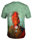 Native American Art - "See Non Ty A An Iowa Medicine Man" (1844)