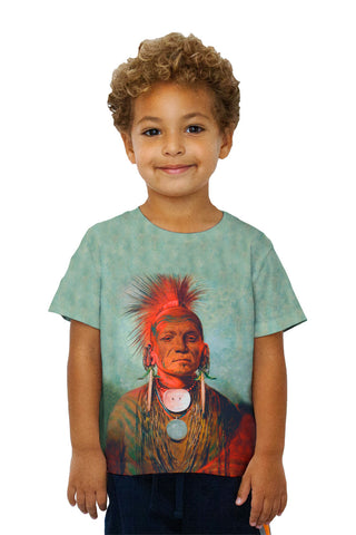 Kids Native American Art - "See Non Ty A An Iowa Medicine Man" (1844)