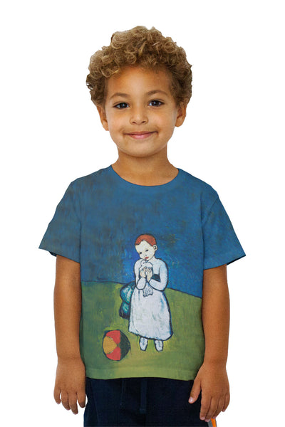 Kids Pable Picasso - "Child With Dove" (1901) Kids T-Shirt