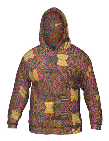 Eugene Andolsek  - "Just Folk African Cloth" Mens Hoodie Sweater