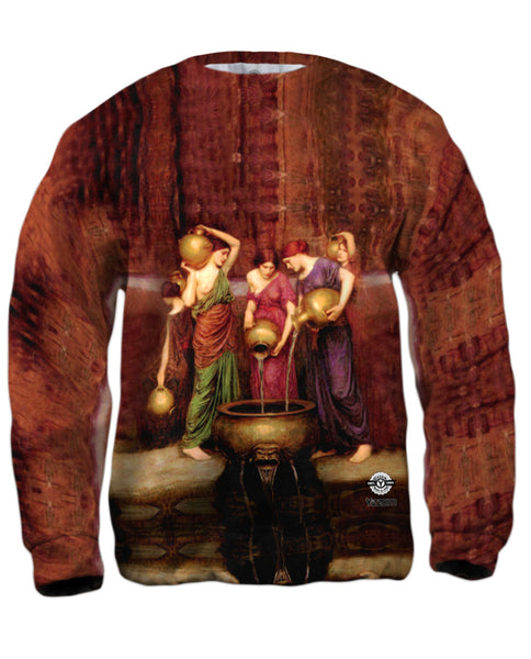 William Waterhouse - "The Danaides" (1903) Mens Sweatshirt