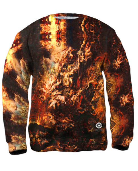 Peter Paul Rubens - "The Fall of the Damned" (1620) Mens Sweatshirt