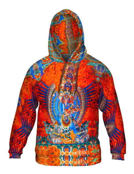 "Tibetan Thangka Of The Blue Tara" Mens Hoodie Sweater