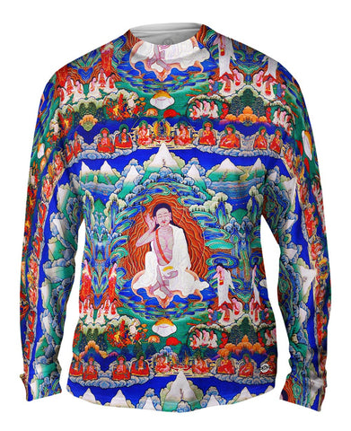 "Bhutanese painted thanka of Milarepa"