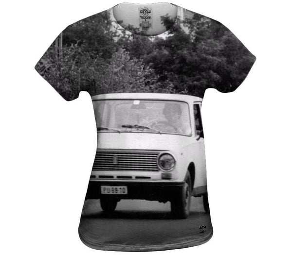Getting a Lift From The Peoples Car Womens Top
