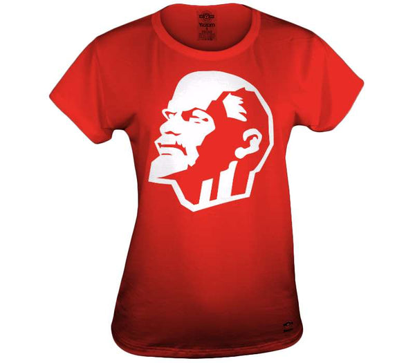 Lenin Man of the People Flag Womens Top