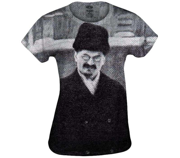 Leon Trotsky In the Russian Snow Womens Top