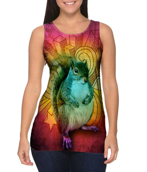 Swag Squirrel Womens Tank Top