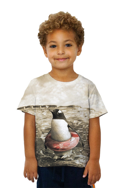 Kids Safe Penguin Kids T-Shirt