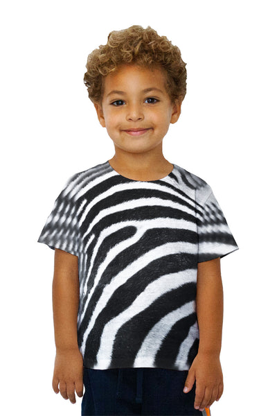 Kids Zebra Skin Kids T-Shirt
