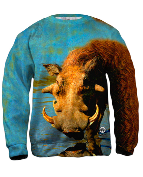 Warthog Stare Mens Sweatshirt