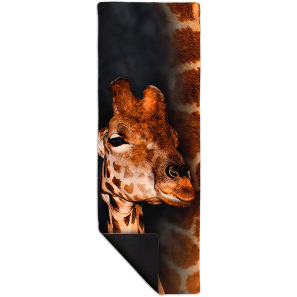 Giraffe Half Skin Yoga Mat