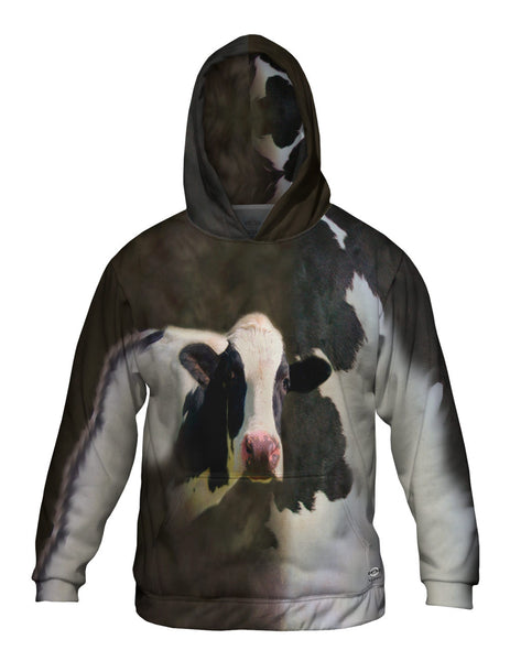 Cow Half Skin Mens Hoodie Sweater
