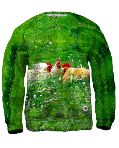 Talking Chickens Mens Sweatshirt