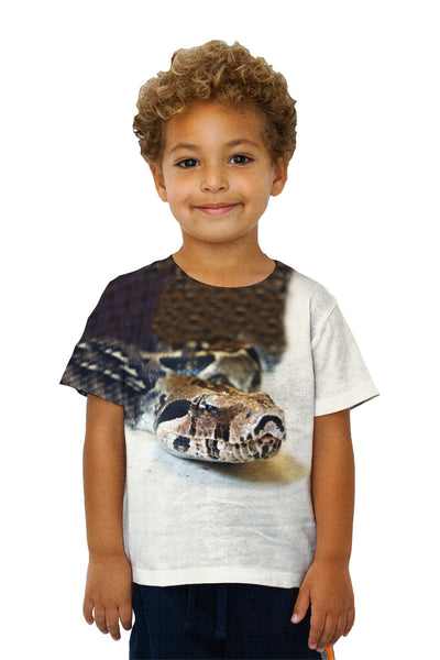 Kids Python Slithering Snake Kids T-Shirt