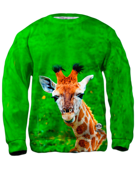 Zippy Giraffe Mens Sweatshirt