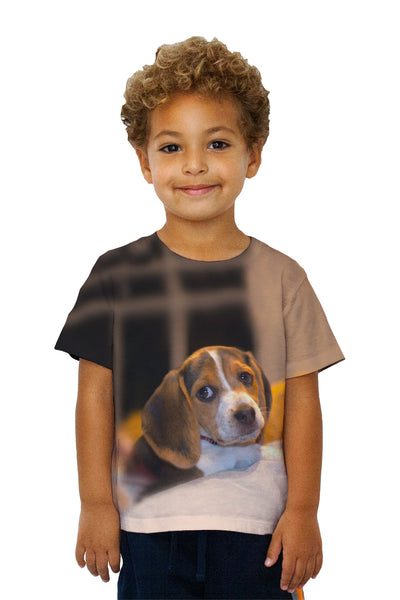 Kids Snuggle Time Beagle Kids T-Shirt