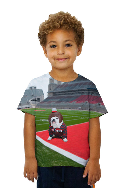 Kids Brotos Football Bulldog Kids T-Shirt