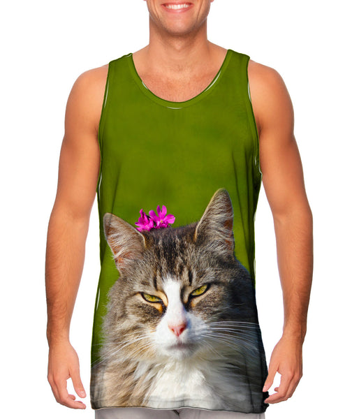 Forest Cat Mens Tank Top