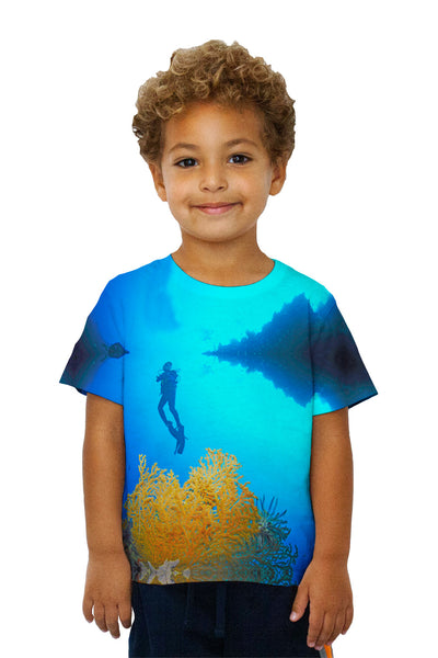 Kids Reef Forests Palau Underwater Kids T-Shirt