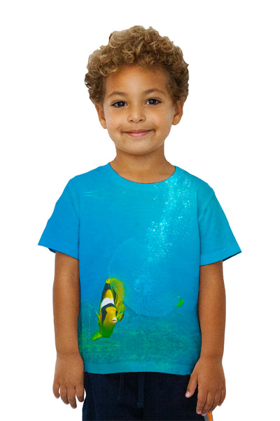 Kids Butterfly Fish Jelly Underwater Kids T-Shirt