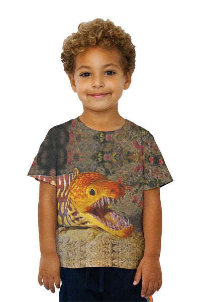 Kids Picopato Eel Sharp Teeth Underwater Kids T-Shirt