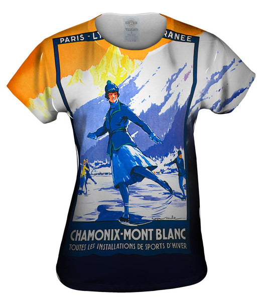 Chamonix Mont Blanck France Womens Top