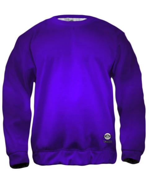 Purple Blue Mens Sweatshirt