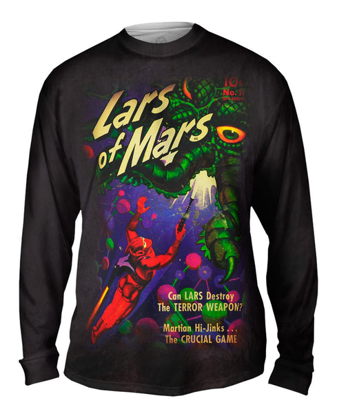 Lars of Mars Comic Retro Mens Long Sleeve