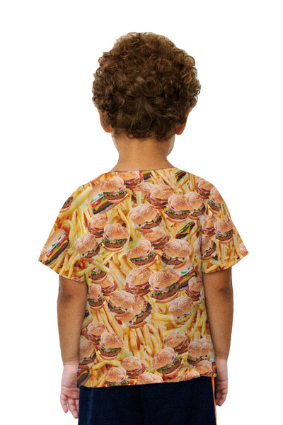 Kids Hamburgers and Fries Kids T-Shirt